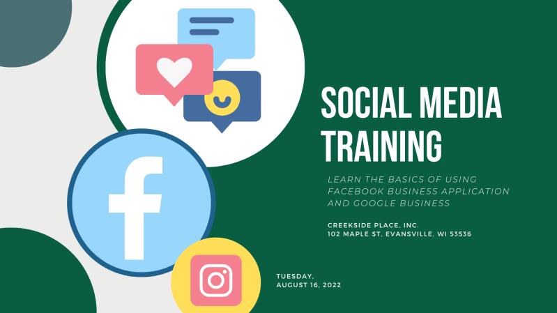 Social Media Training Event